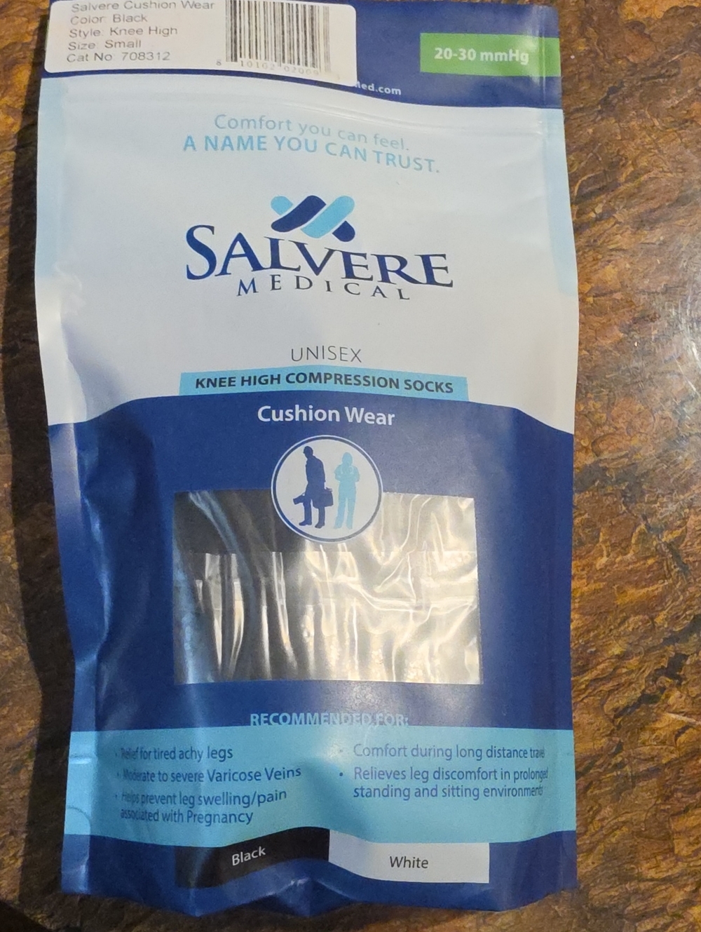 Salvere Medical Knee High Compassion Socks